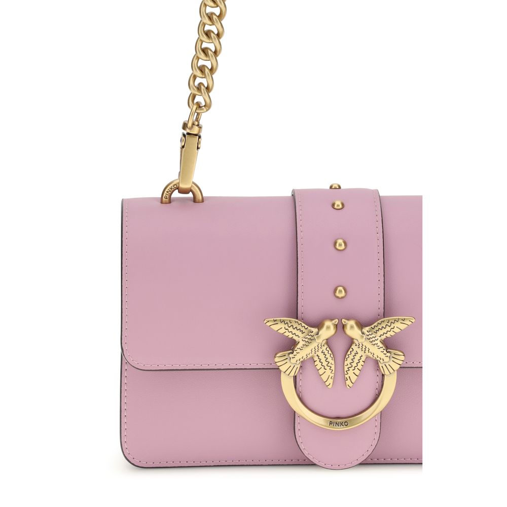 PINKO Multicolor Calf Leather Bos Taurus Shoulder Bag - immagine 4