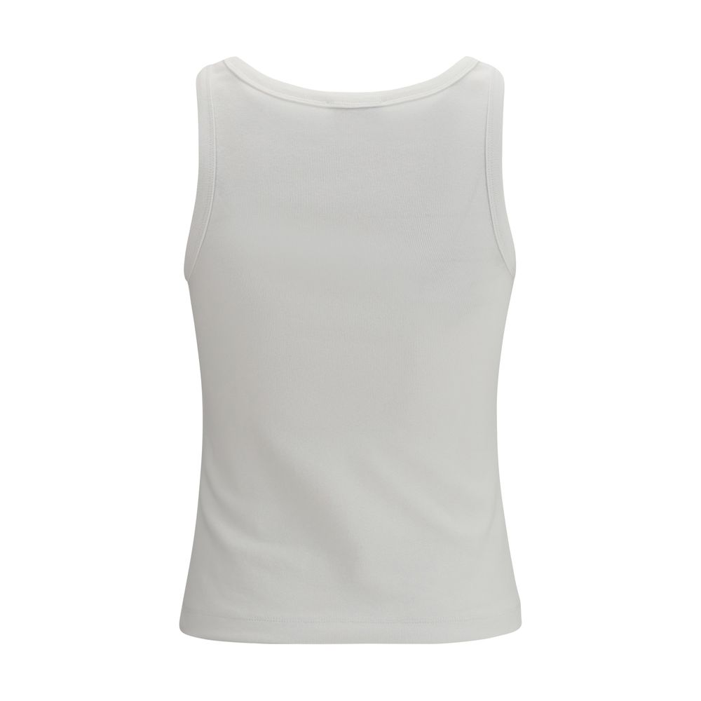 Kenzo White Cotton Tank Tops - immagine 2