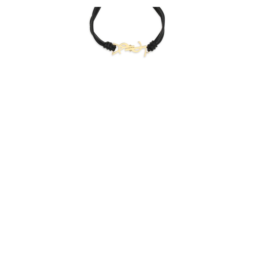 Saint Laurent Black Lamb Ovis Aries Aries Bracelet - immagine 3