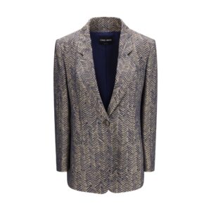 Giorgio Armani Beige Viscose Blazer