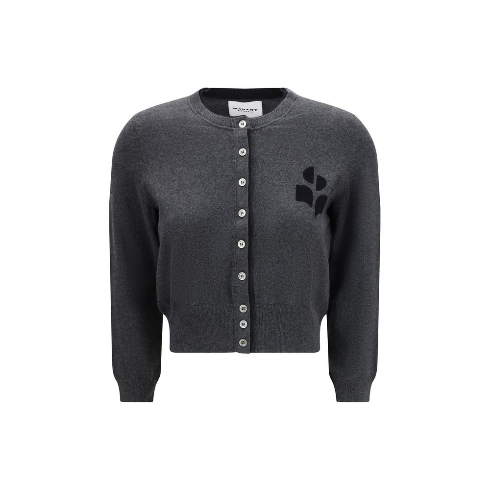 Marant Etoile Gray Cotton Cardigan