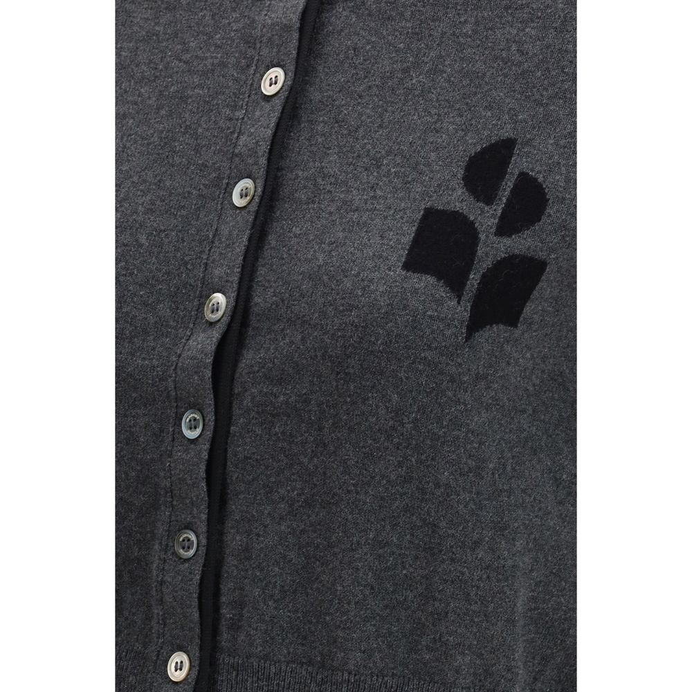 Marant Etoile Gray Cotton Cardigan - immagine 3