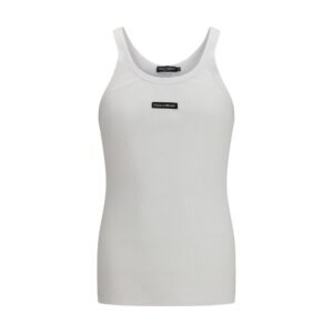 Dolce & Gabbana White Cotton Top