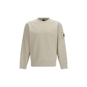 Moose Knuckles Beige Cotton Sweatshirt