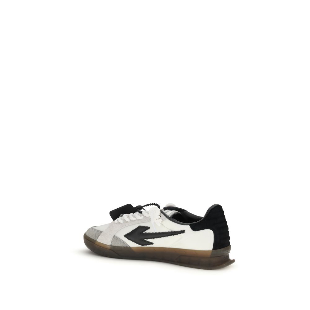 Off-White Multicolor Calf Leather Bos Taurus Low Top Sneakers - immagine 3