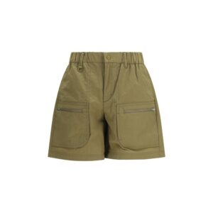 LAMINAR Bicolor Polyester Bermuda Shorts