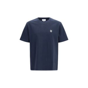 Maison Kitsuné Blue Cotton T-Shirt