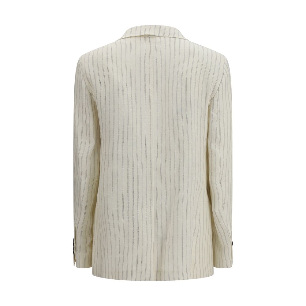 Max Mara Beige Linen Blazer - immagine 2