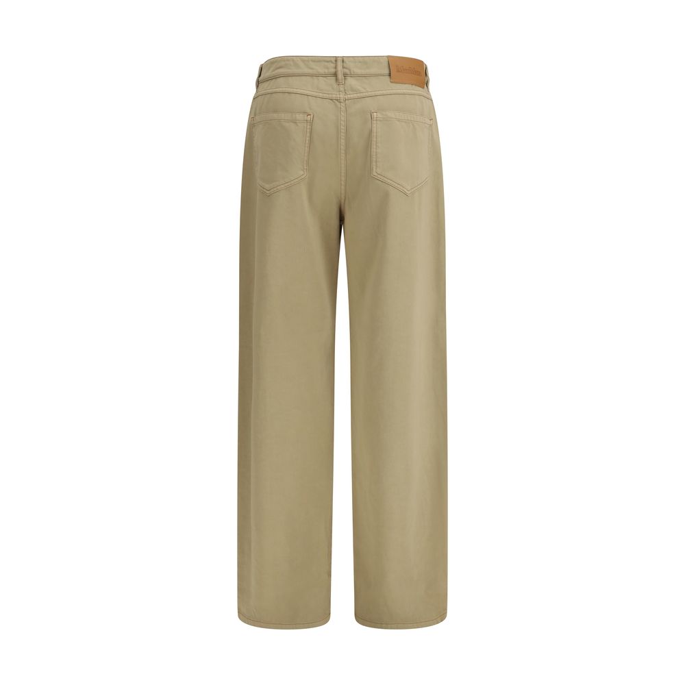 Max Mara Beige Cotton Casual Pants - immagine 2