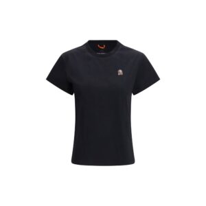Parajumpers Black Cotton T-Shirt