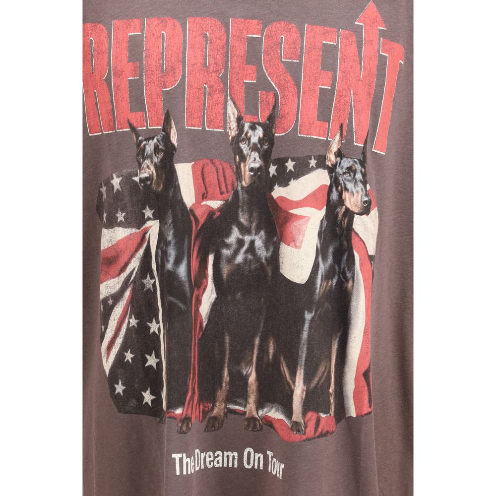 Represent Black Cotton T-Shirt - immagine 3
