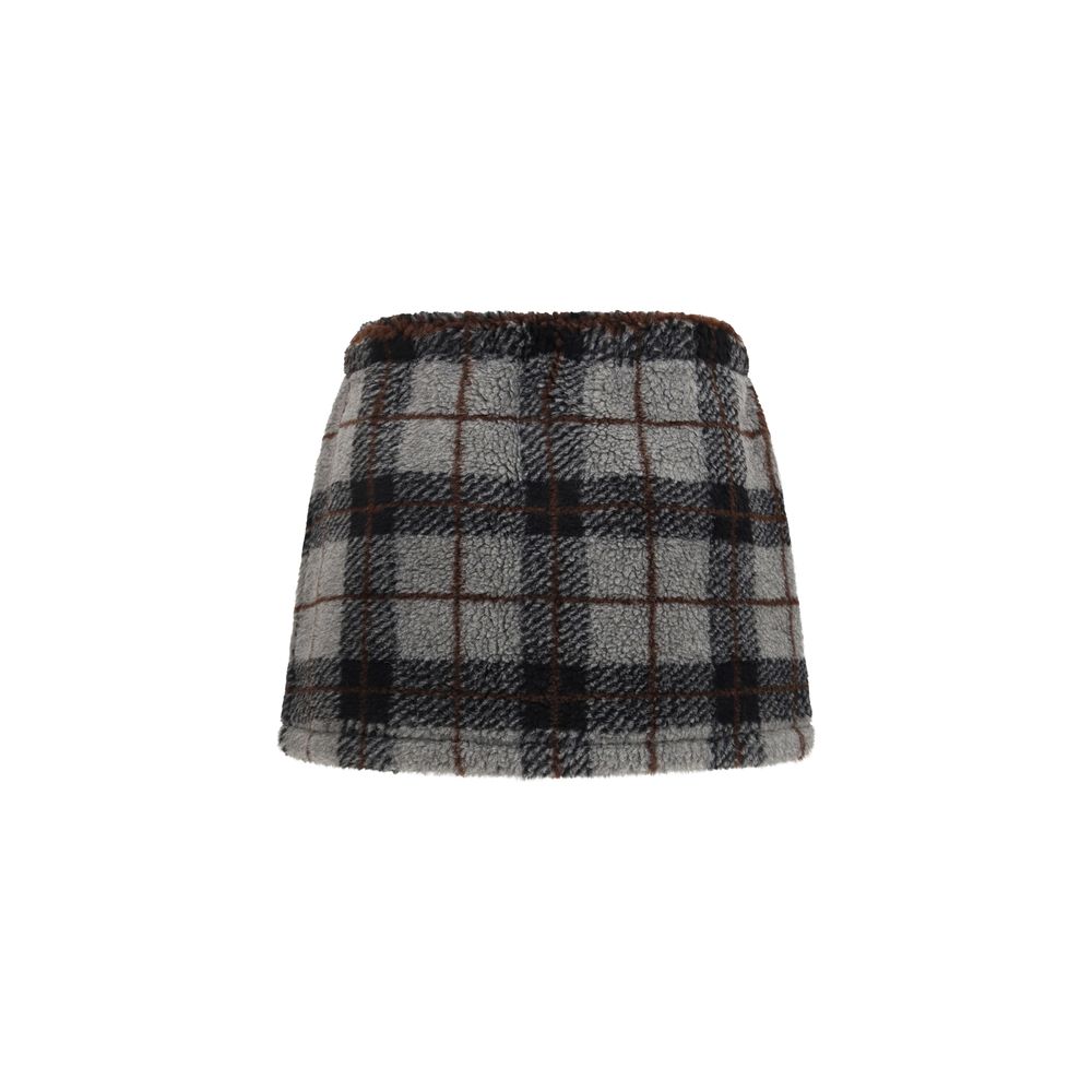 Miu Miu Multicolor Nylon Mini Skirt - immagine 2