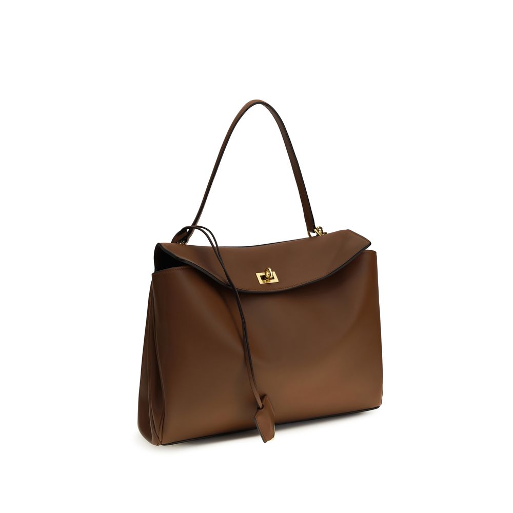 Balenciaga Brown Calf Leather Bos Taurus Shoulder Bag - immagine 2