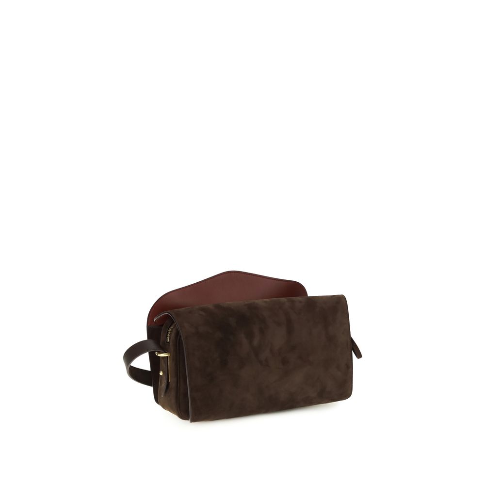 Balenciaga Brown Calf Leather Bos Taurus Shoulder Bag - immagine 3