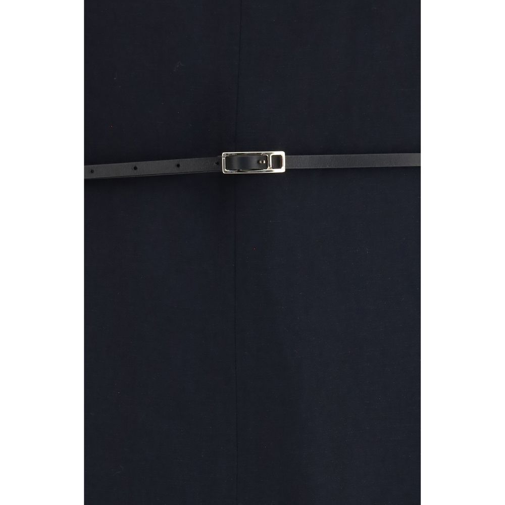 Fabiana Filippi Blue Viscose Long Dress - immagine 3