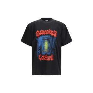 Balenciaga Black Cotton Sportswear