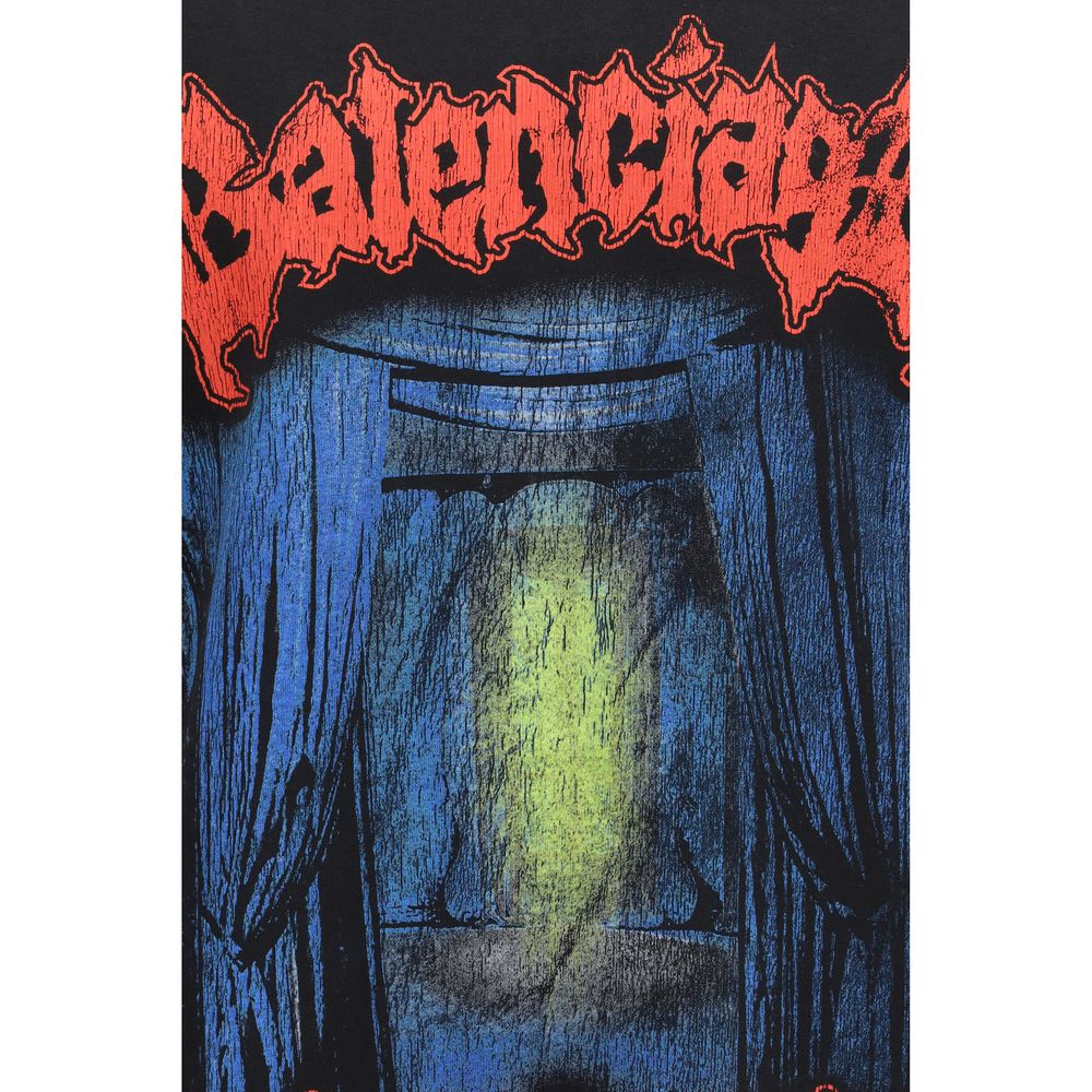 Balenciaga Black Cotton Sportswear - immagine 3
