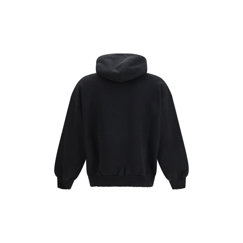 Balenciaga Black Cotton Sweatshirt - immagine 2