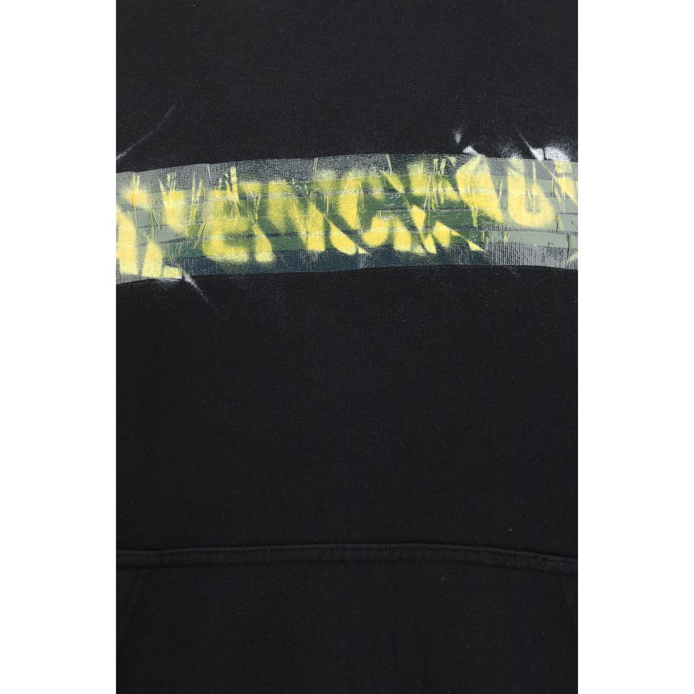 Balenciaga Black Cotton Sweatshirt - immagine 3