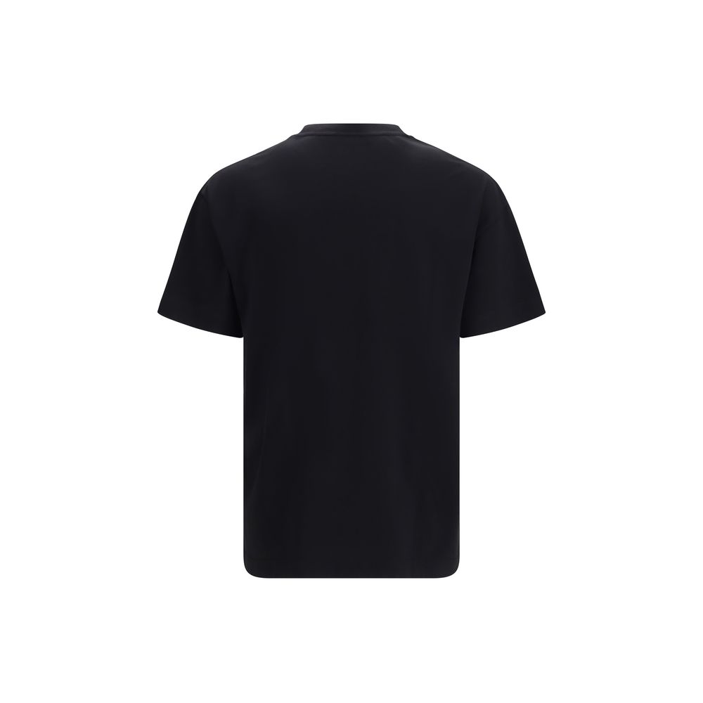 Palm Angels Black Cotton T-Shirt - immagine 2