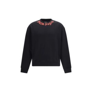Palm Angels Black Cotton Sweatshirt
