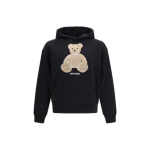 Palm Angels Black Cotton Sweatshirt