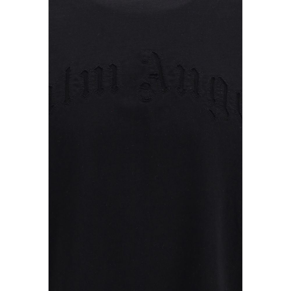 Palm Angels Black Cotton Sportswear - immagine 3
