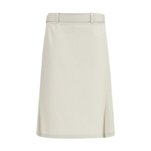 RIER Gray Cotton Long Skirt