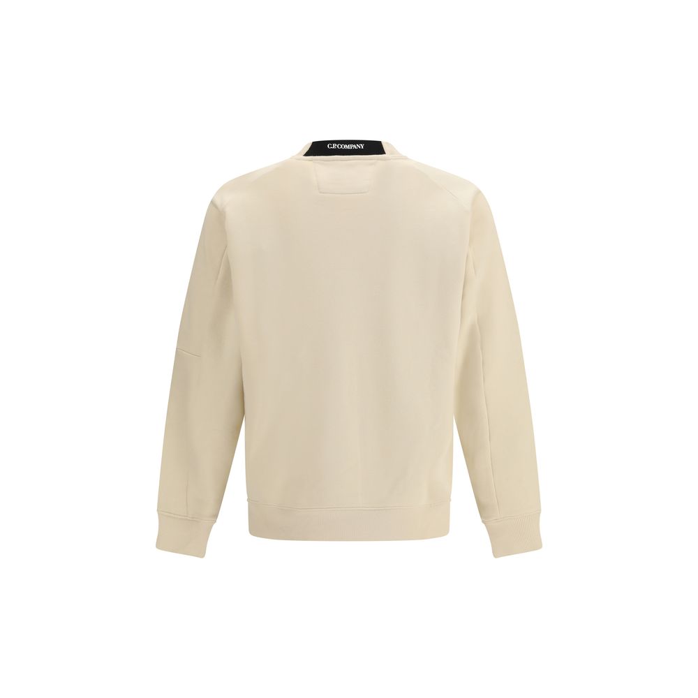 C.P. Company Beige Cotton Sweatshirt - immagine 2