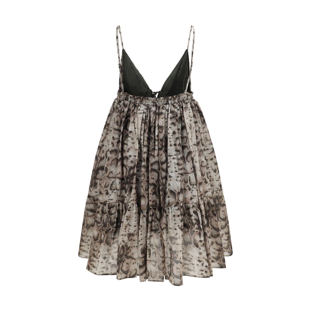 PINKO Beige Cotton Casual Dress - immagine 2