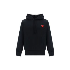 Comme Des Garçons Play Black Polyester Sweatshirt