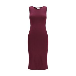 SA SU PHI Purple Silk Long Dress