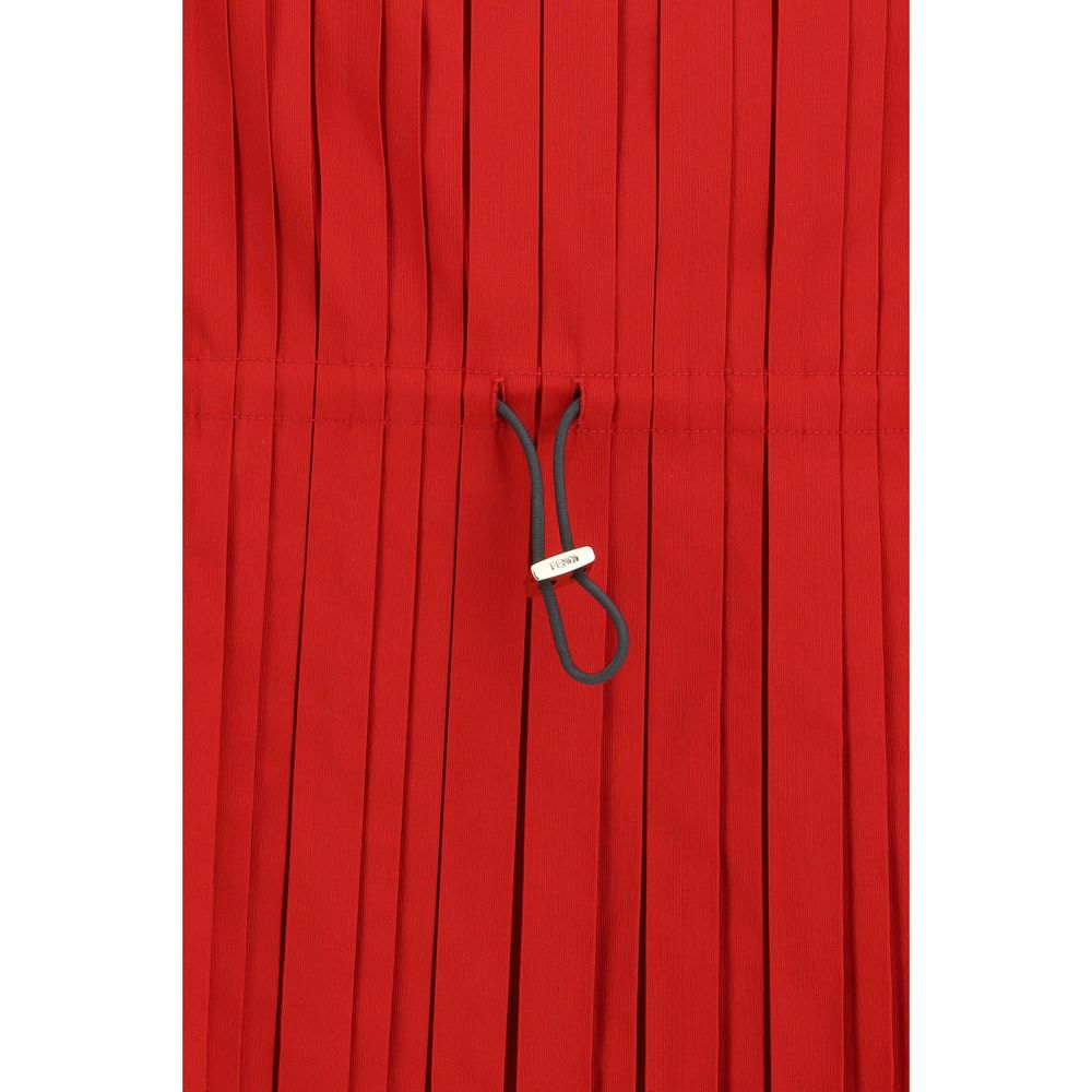 Fendi Multicolor Polyester Cocktail Dress - immagine 3