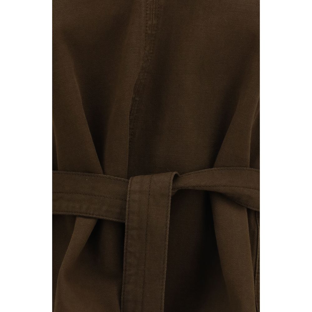Lemaire Brown Cotton Blouse - immagine 3