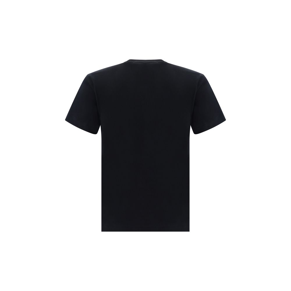 Comme Des Garçons Play Black Cotton T-Shirt - immagine 2