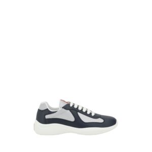Prada Blue Polyamide Athletic Sneakers