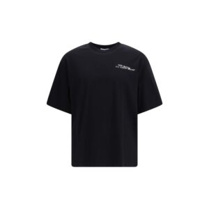 Off-White Black Cotton T-Shirt