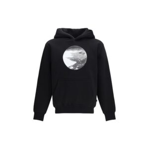 ALPHA INDUSTRIES Black Cotton Sweatshirt