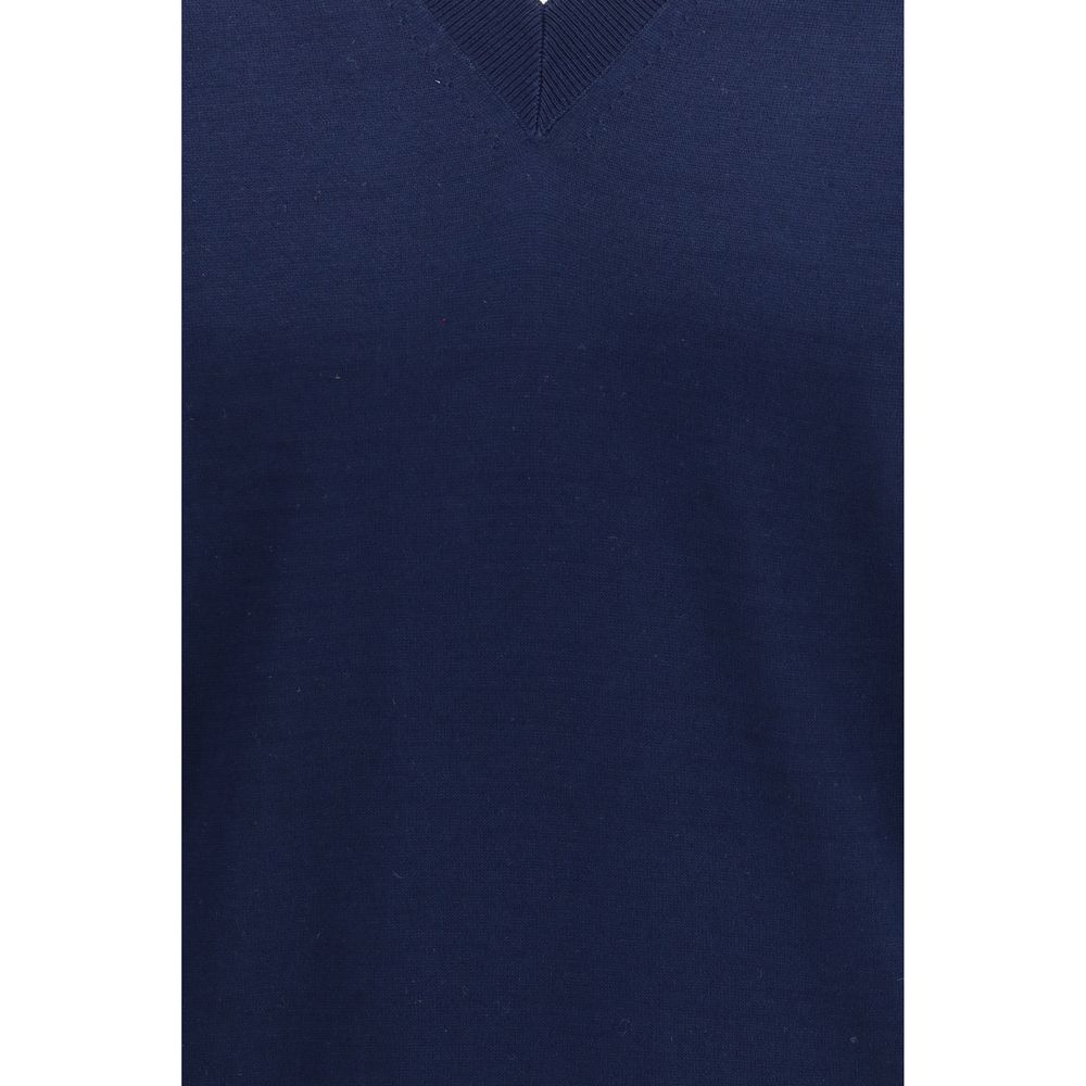 Prada Blue Cotton Sweatshirt - immagine 3