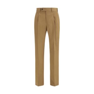 PT Torino Brown Cotton Casual Pants
