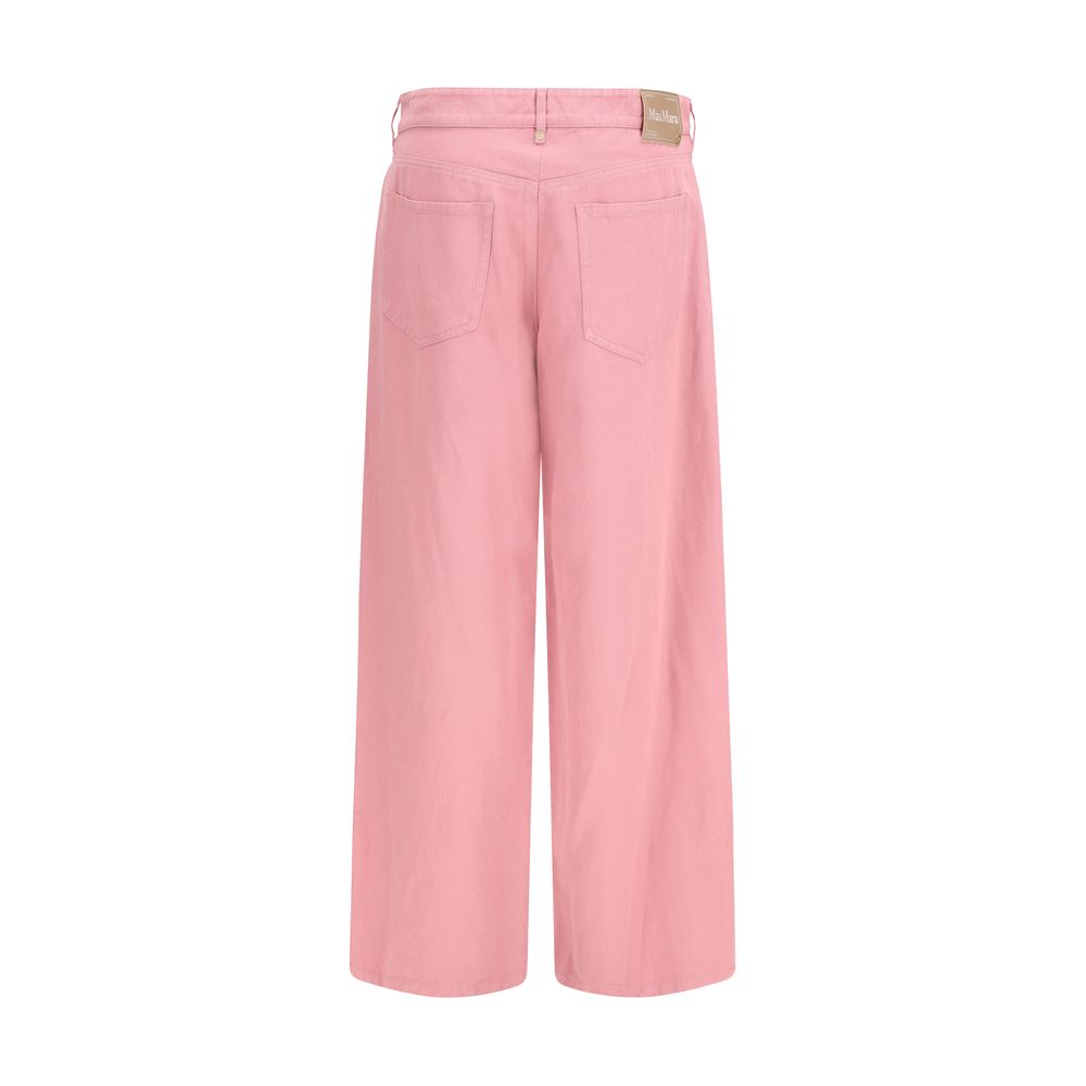 'S Max Mara Multicolor Cotton Casual Pants - immagine 2