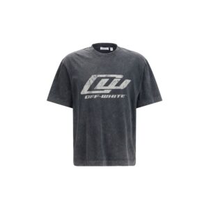 Off-White Gray Cotton Sportswear