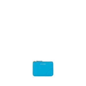 Comme Des Garçons Blue Calf Leather Bos Taurus Wallet