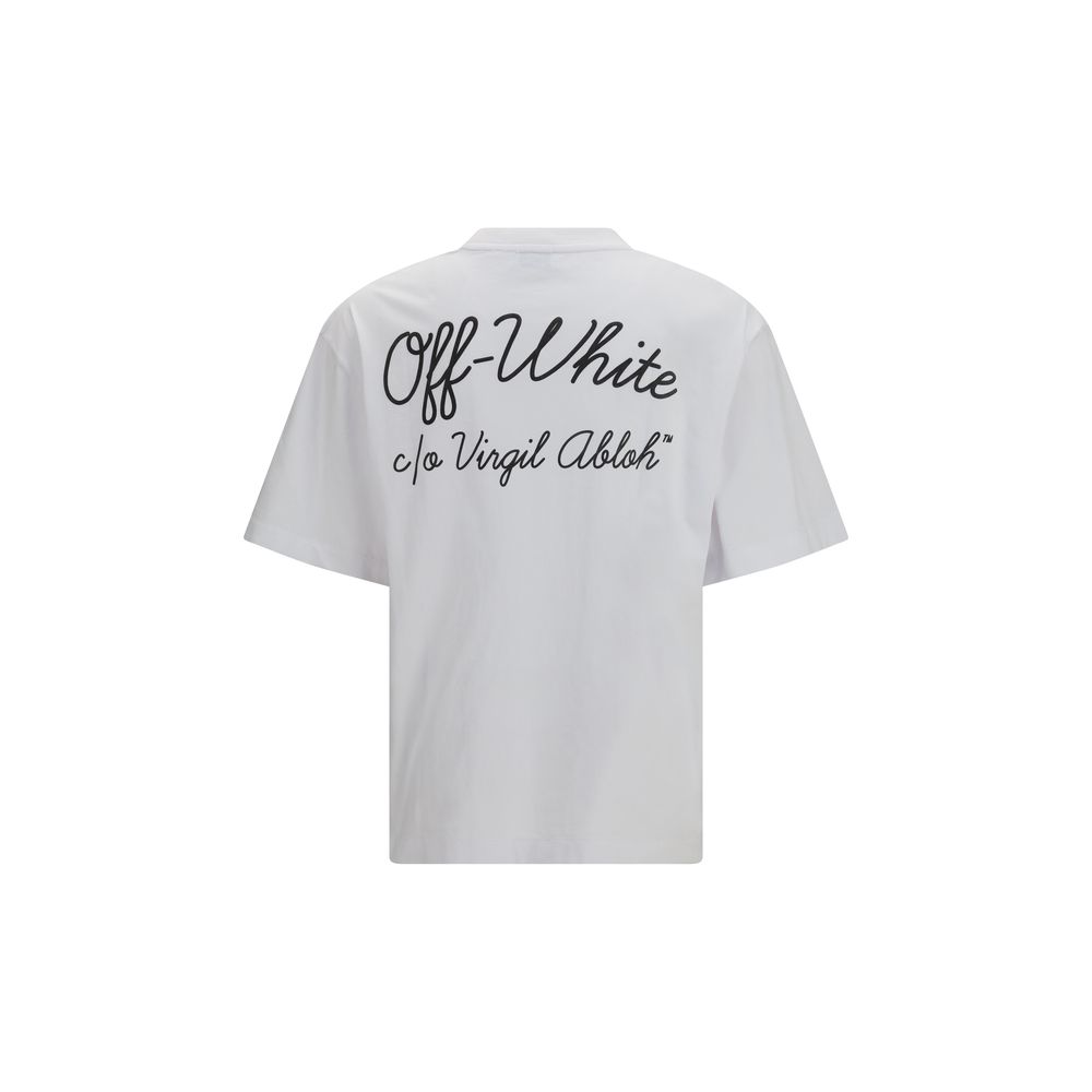 Off-White White Cotton T-Shirt - immagine 2