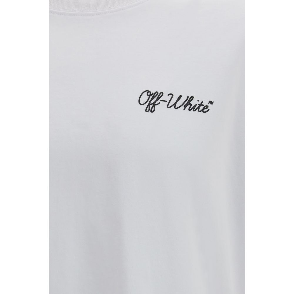 Off-White White Cotton T-Shirt - immagine 3