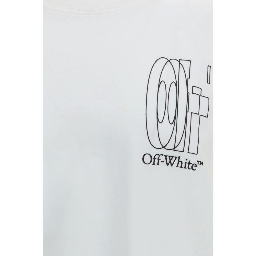 Off-White White Cotton T-Shirt - immagine 3