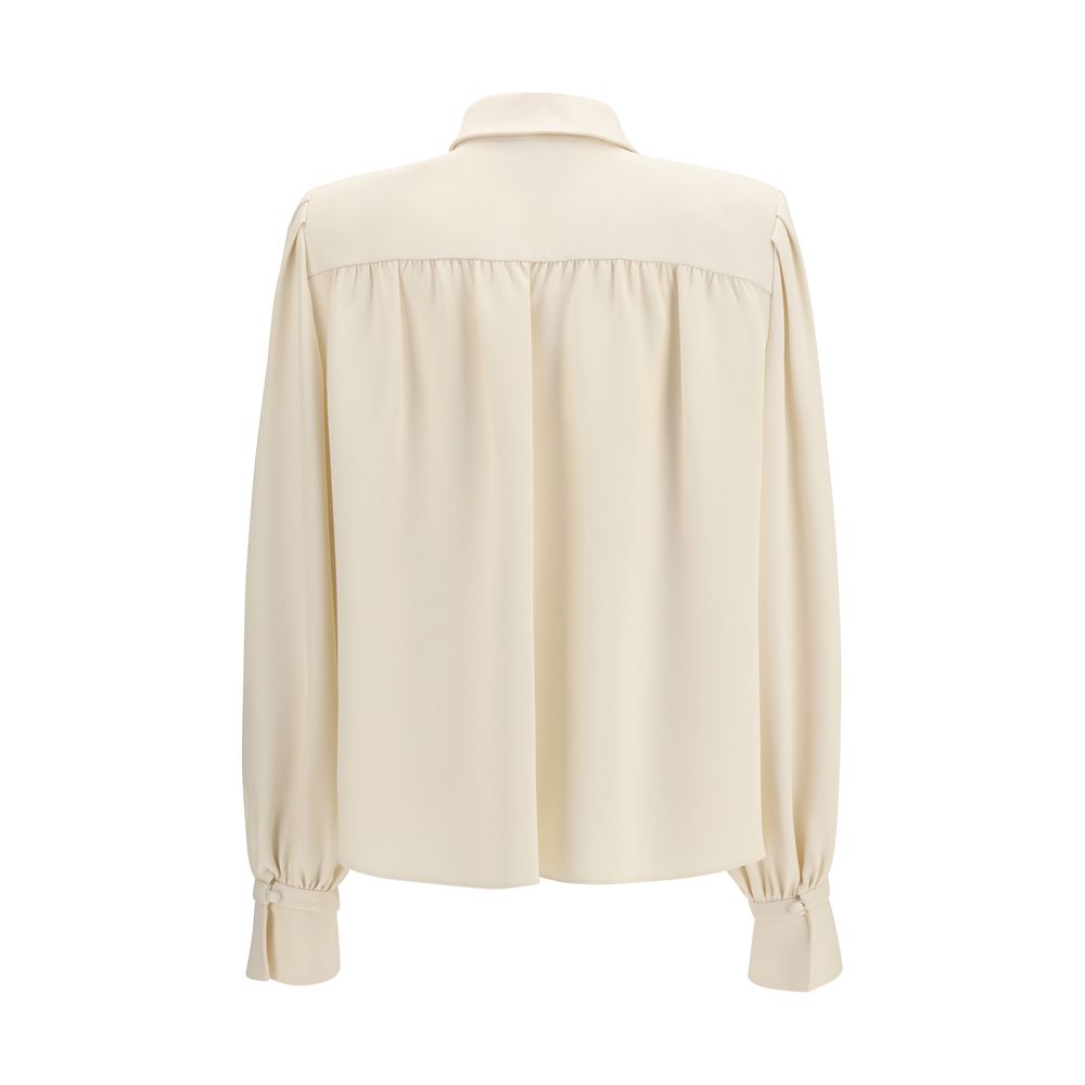 Valentino Beige Silk Shirt - immagine 2