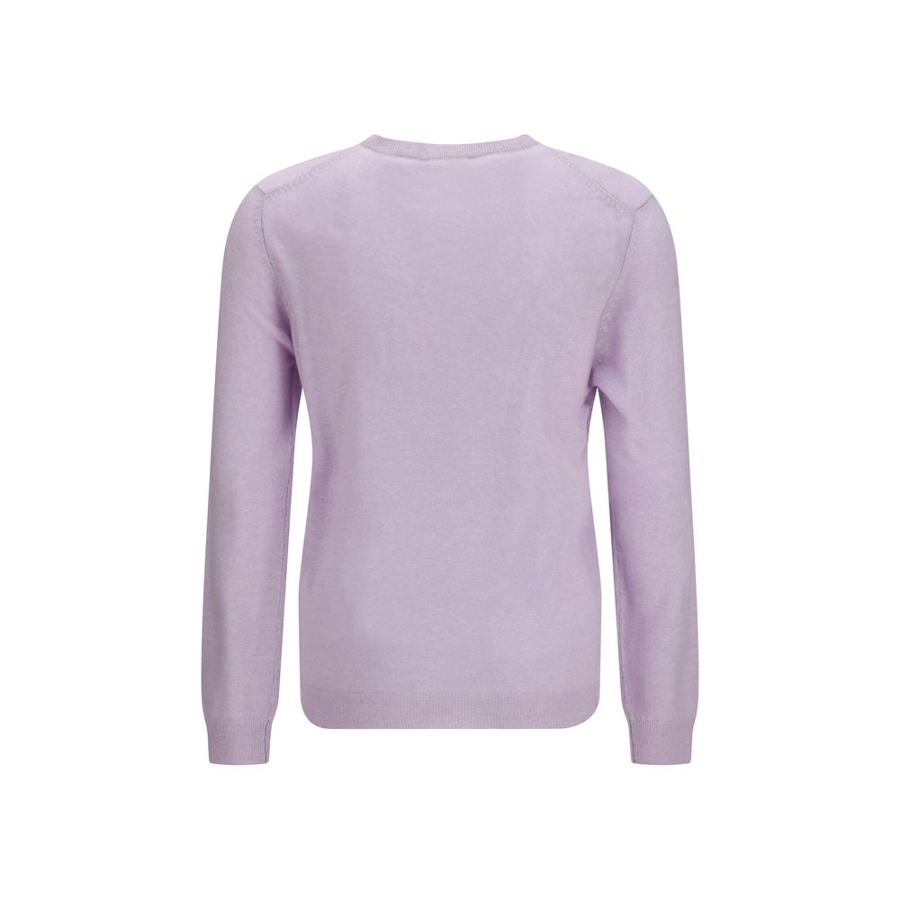 Aragona Cashmere Purple Cashmere Sweater - immagine 2