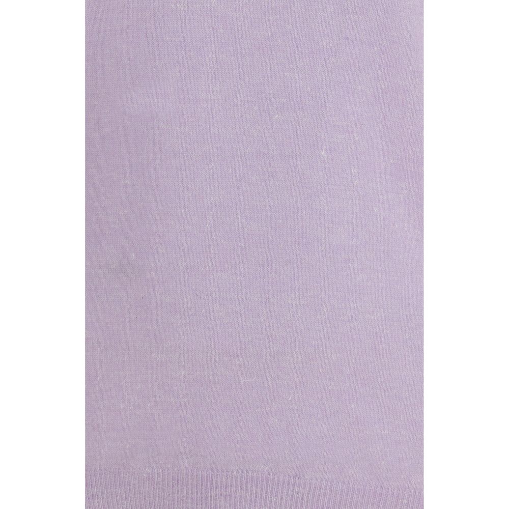 Aragona Cashmere Purple Cashmere Sweater - immagine 3