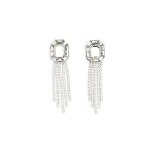 Self-Portrait Silver Brass Earrings